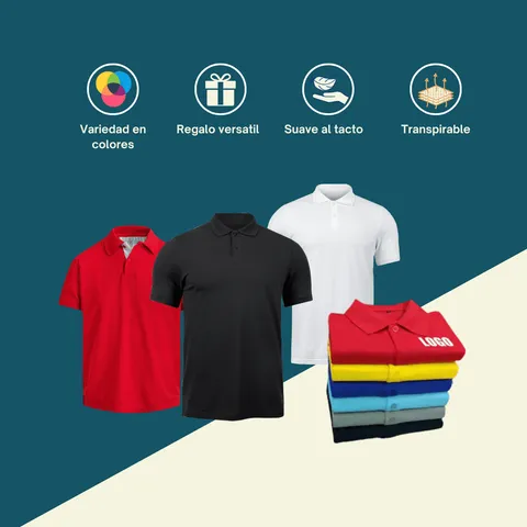 Camiseta tipo polo personalizada