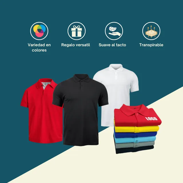 Polo corporativo personalizado