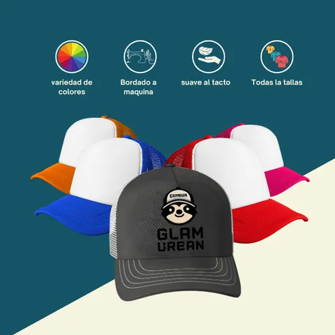 Gorra trucker personalizada